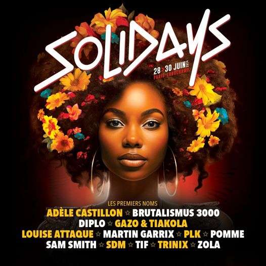 affiche Solidays 2024
